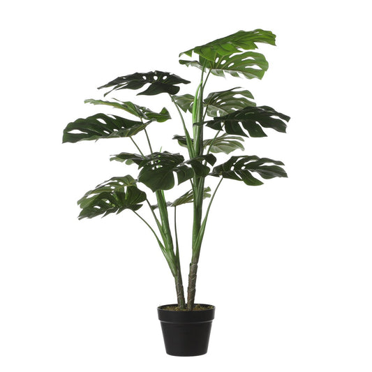 Künstliche Pflanze Monstera – H100 x Ø70 cm – Grün