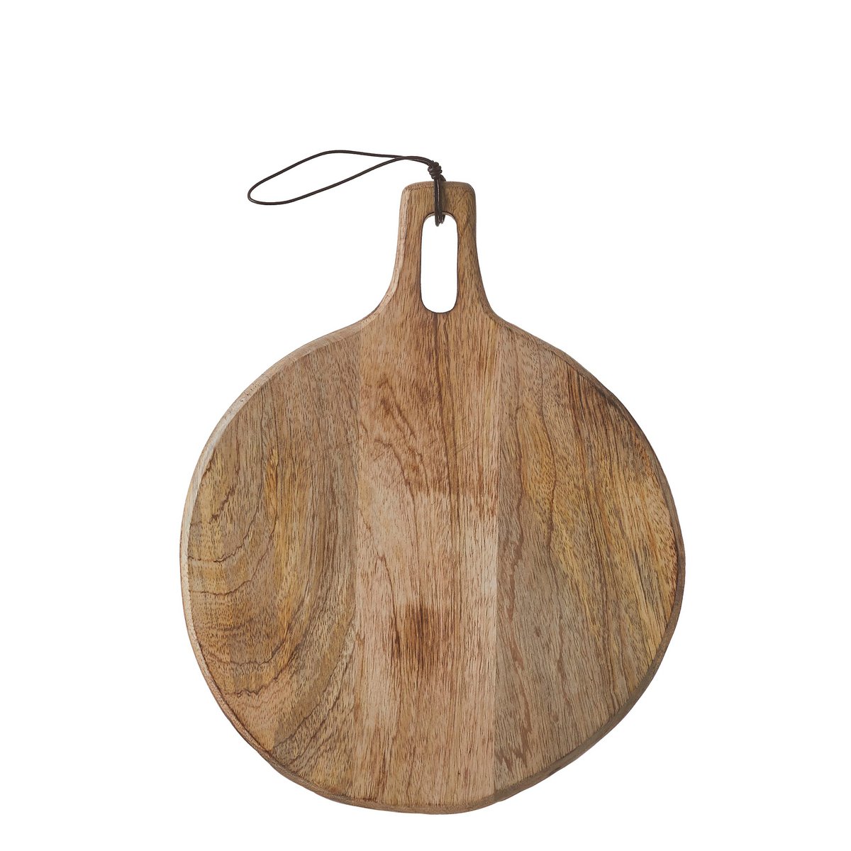 Duko Servierbrett – Ø28 cm – 100 % FSC Mangoholz – Braun