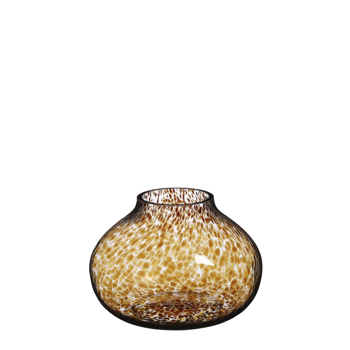 Lyona Vase – H16 x Ø23 cm – Braun