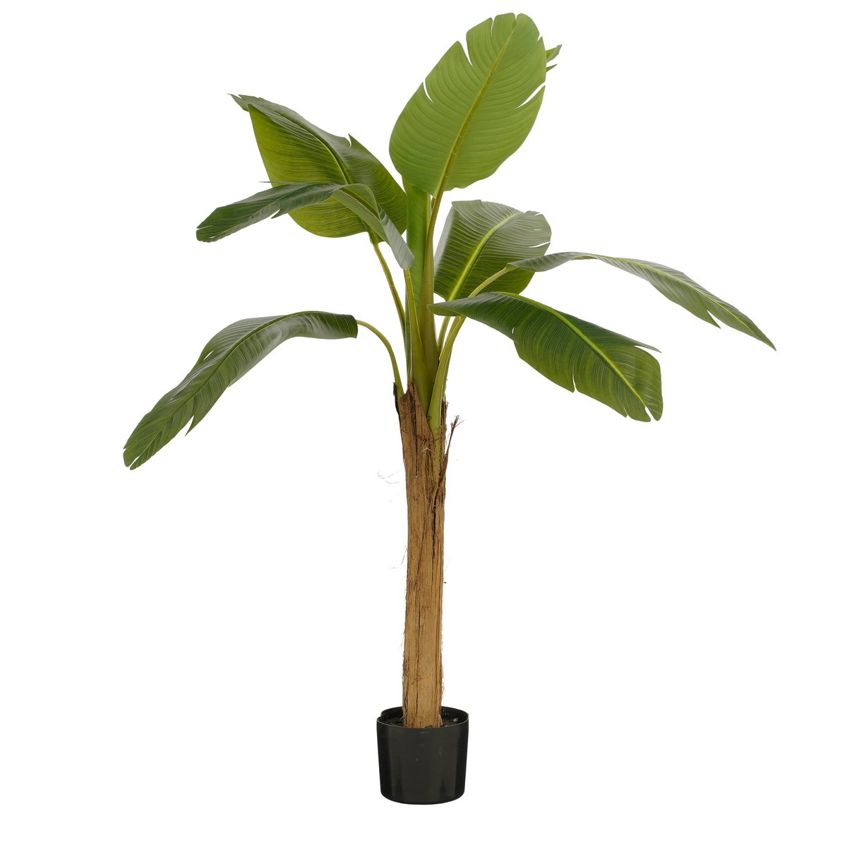 Künstlicher Bananenbaum im Topf – H155 x Ø90 cm – Grün