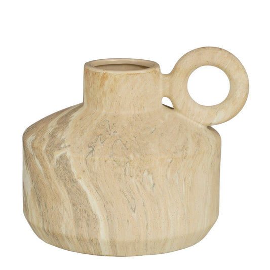 Trentino Vase – L32 x B28 x H27 cm – Keramik – Beige